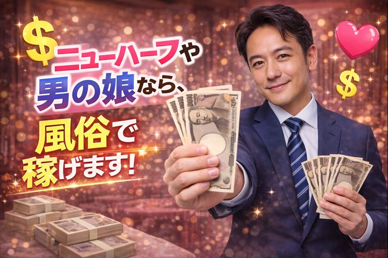 ニューハーフや男の娘が今すぐ風俗店で稼げるサイトおすすめ
